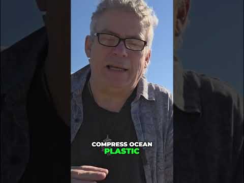 Ocean Plastic Revolution: Transforming Waste into Usable Panels #shorts