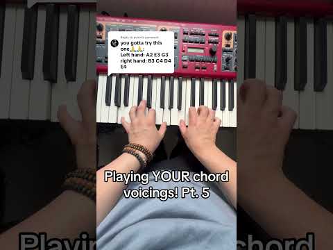 smooth👌 #musician #chords #nord #jazz #piano #voicing #jazzpiano #musicians#trending#chord