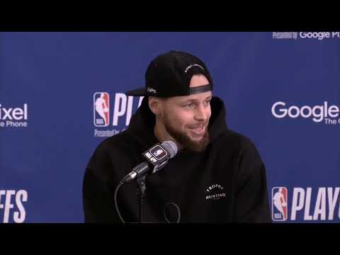 Stephen Curry Post Game Interview | Apr 30 | Warriors vs Kings Game 7 video clip