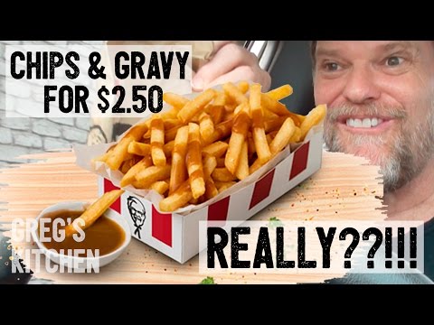 KFC $2.50 CHIPS AND GRAVY FOOD REVIEW - Greg's Kitchen - Fast Food Friday - UCGXHiIMcPZ9IQNwmJOv12dQ