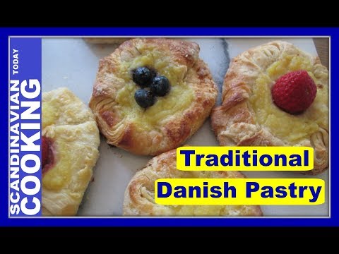 How To Make Easy Danish Pastry with Custard Filling