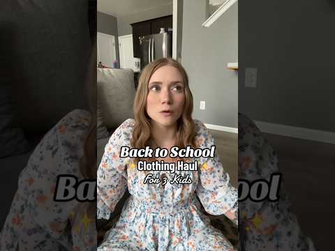 Back To School Haul For 3 Kids!