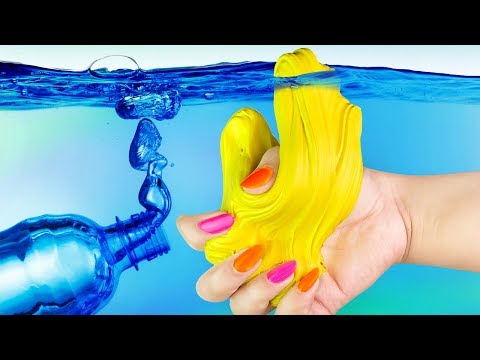 MAKING SLIME UNDERWATER CHALLENGE  - UC6gqv2Naj9JiowZgHfPstmg