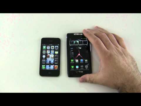 Droid RAZR vs iPhone 4S - UCiQMYozSSTkJ2twtZM1bG9w