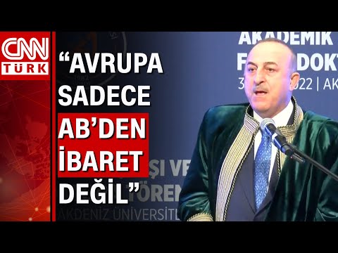 Bakan Çavuşoğlu: 