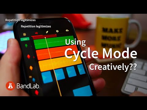 Using Cycle Mode on BandLab... as a creative tool ft. Eumonik