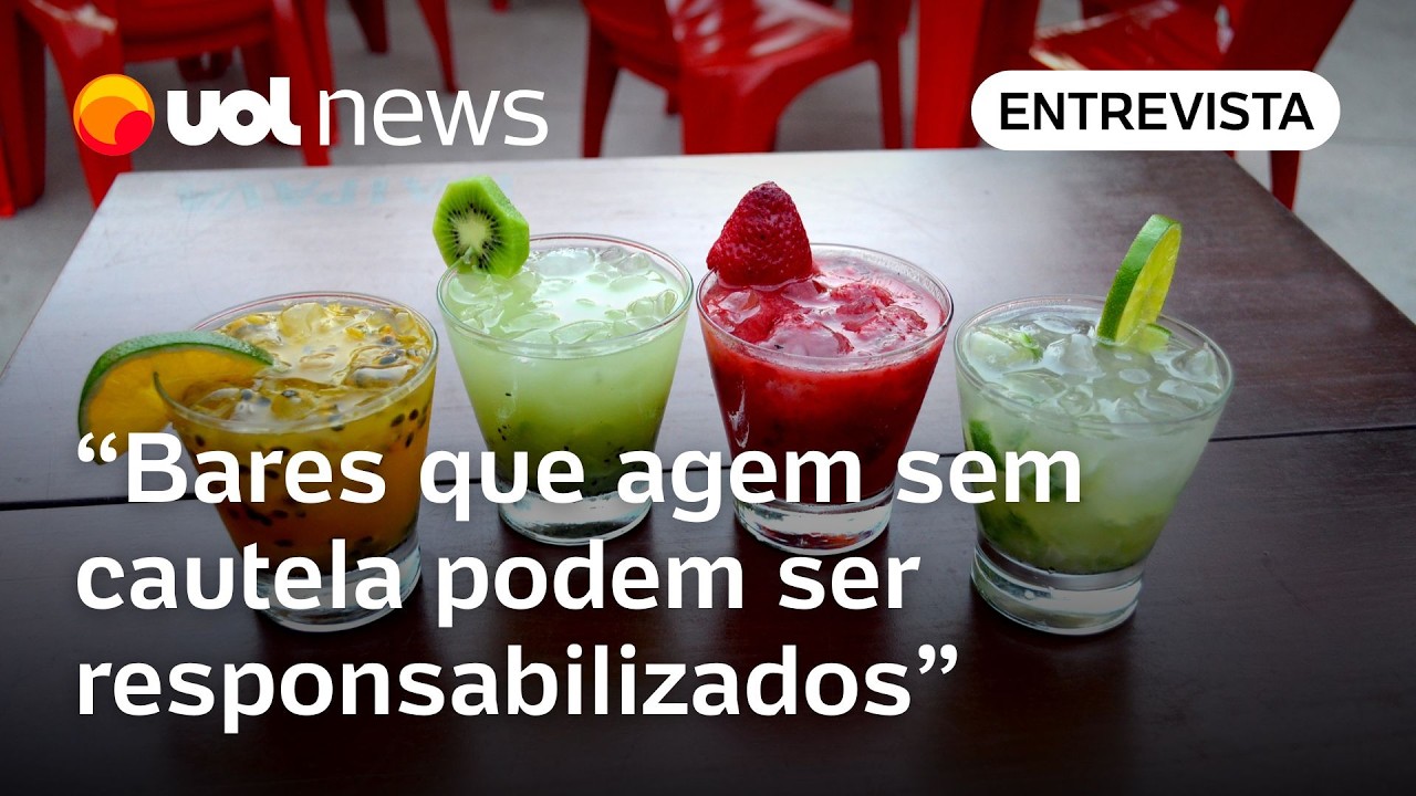 Bares que agiram sem cautela na compra de bebidas podem ser responsabilizados diz secretário