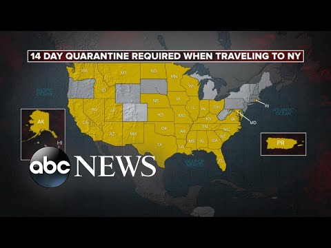 New York sets up quarantine checkpoints to stop COVID-19 | ABC News