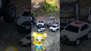 【おもちゃ】【はたらくくるま】パトカーかくれんぼ★子供向け知育動画 ★トミカ ★#shorts