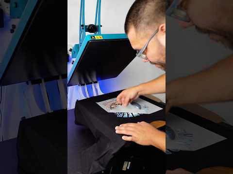 Check out #ProWorld for some fast pressing #dtftransfers and #heatpress #heattransfers