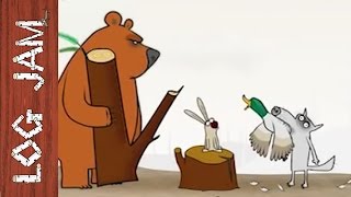 The Duck - funny cartoons || Log Jam series