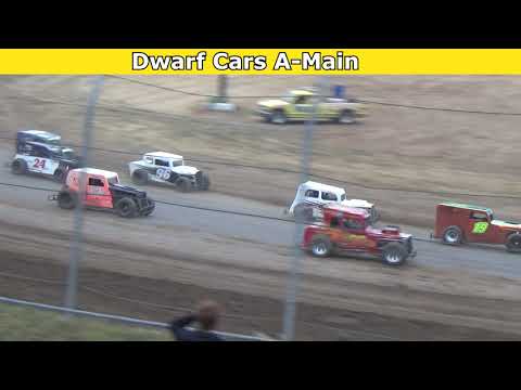 Grays Harbor Raceway, July 22, 2022, Northwest Modified Nationals, Dwarf Cars A Main - dirt track racing video image