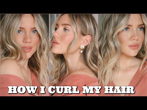 How I Curl My Hair | How to Blend Extensions | Elanna Pecherle 2020