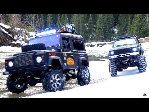 RC ADVENTURES - Gelände II 4x4 Defender D90 & Toyota Hilux Trail Finder 2 - Icy Scale RC Trucks - UCxcjVHL-2o3D6Q9esu05a1Q