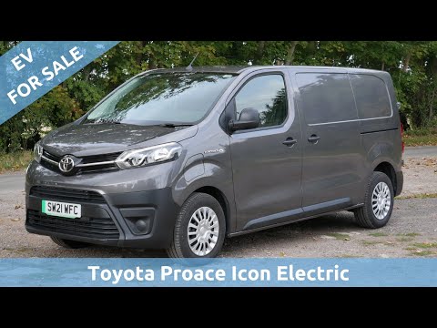 For sale: 2021 Toyota Proace Icon Electric van, 50kWh battery