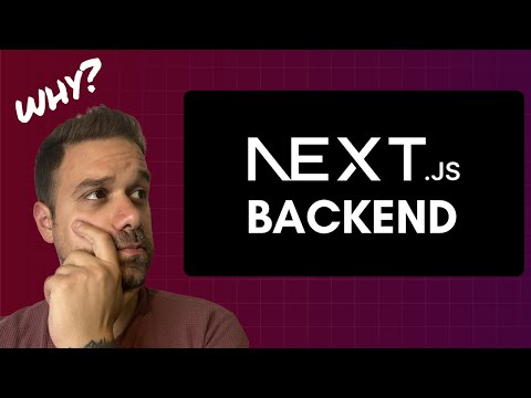 Next.js Can Now Be Your Backend! 🔥