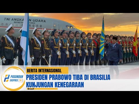 Presiden Prabowo Tiba di Brasilia Kunjungan Kenegaraan