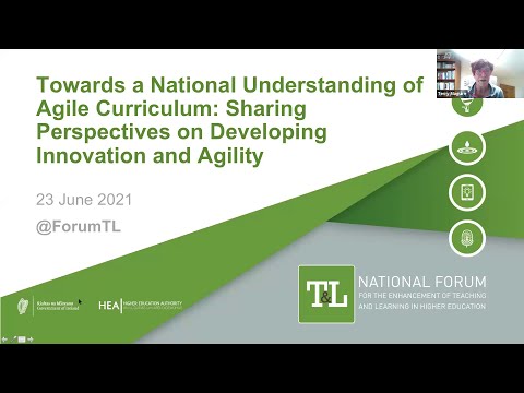 Webinar: Building a Shared Understanding of Agile Curricula. Part 2