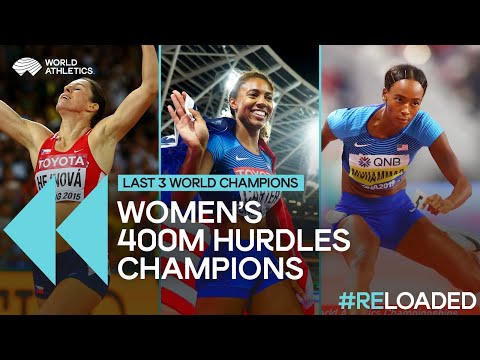 Relive crowning moments of 400m hurdles stars | Last Three World Champions