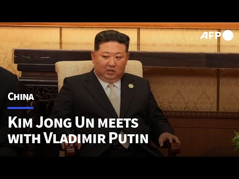 Kim tells Putin North Korea and Russia should 'strengthen cooperation' | AFP