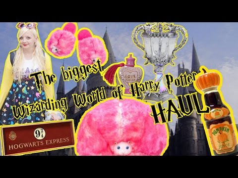 THE BIGGEST WIZARDING WORLD OF HARRY POTTER HAUL | the Luna diaries