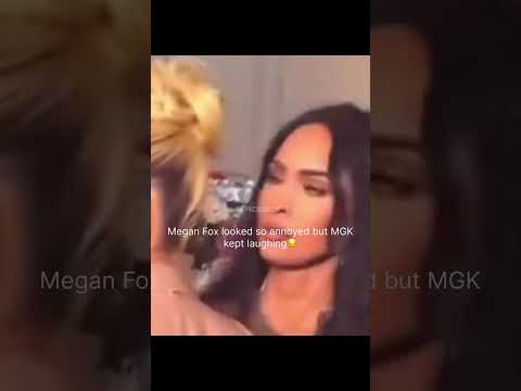 Megan Fox looked so annoyed #meganfox #machinegunkelly