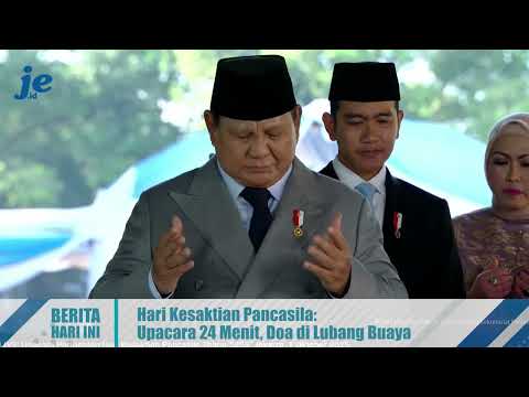 1 Oktober: Prabowo Subianto Memimpin Peringatan Kesaktian Pancasila