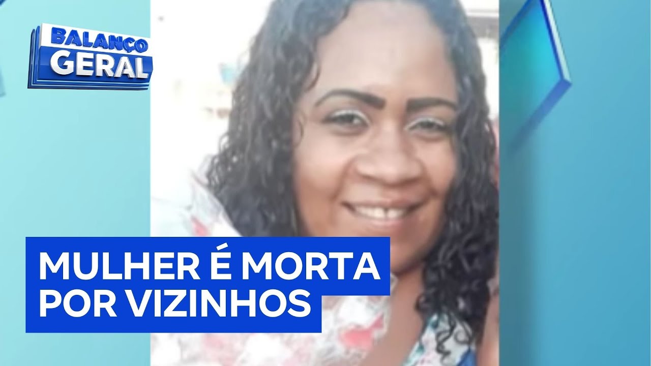 Mulher é morta após briga com vizinhos por objetos em frente à porta