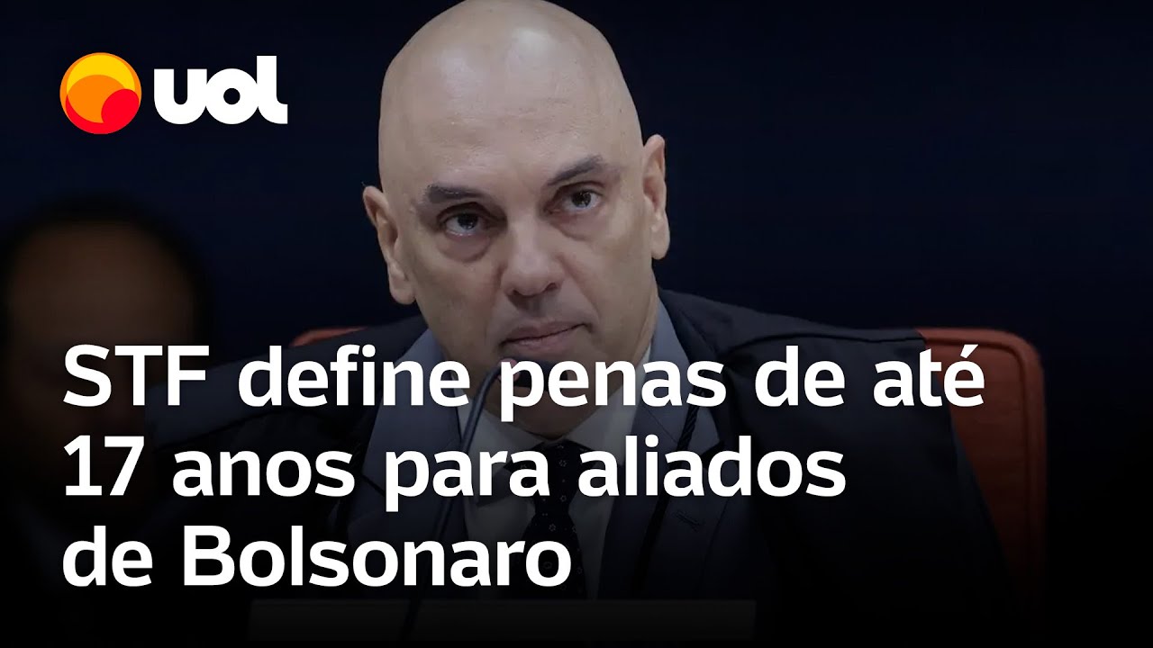 STF define penas de até 17 anos para aliados de Bolsonaro do núcleo das fake news do golpe