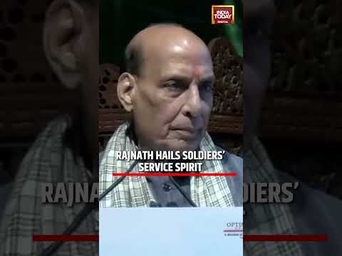 Rajnath Singh Praises Soldiers Spirit Of Service Before Self In Lucknow Address #shorts