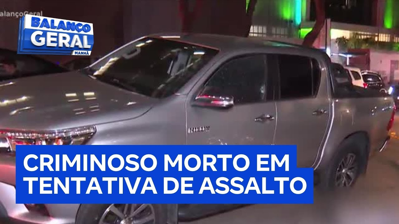 Médico reage a tentativa de assalto no trânsito e mata criminoso em São Paulo