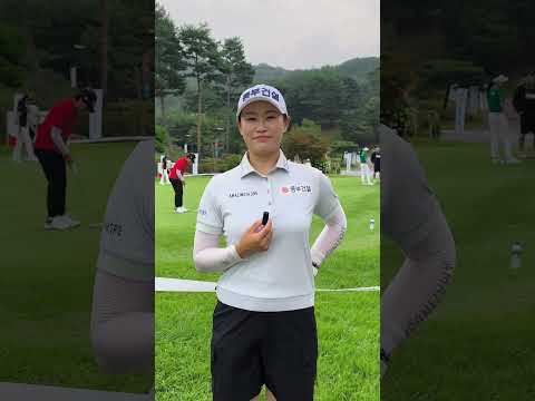 [쇼츠인터뷰] 지한솔 '메이저' KLPGA챔피언십 출사표