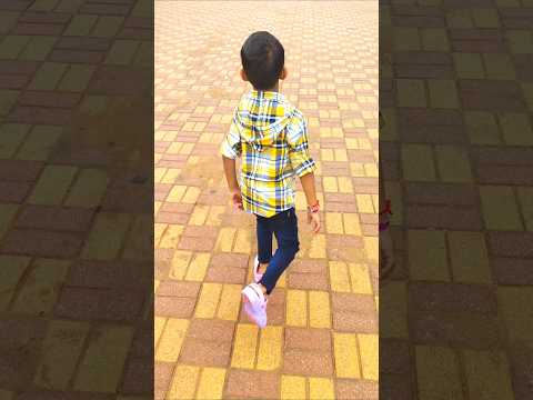 Amazing fun with a walk #shorts #fun #comedy #walking #cuteboy #smileyboy