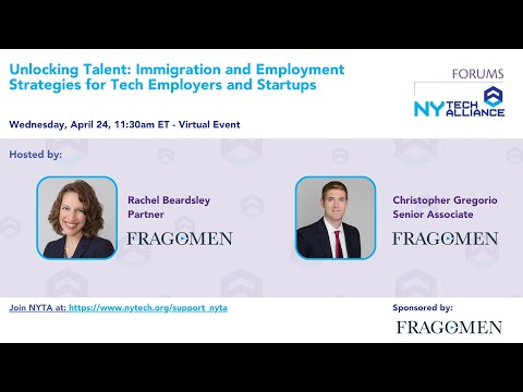 Unlocking Talent: Immigration and Employment Strategies for Tech
Employees and Startups