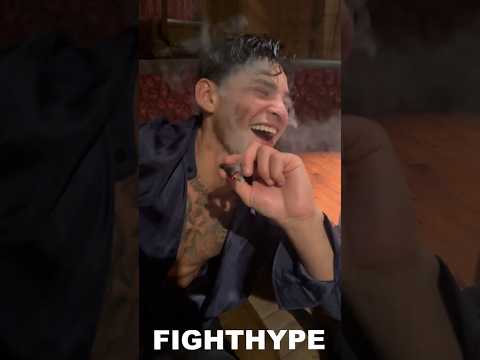 Ryan garcia mocks devin haney by smokin’ on haney pack after 4/20 beating; invites mike tyson