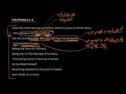 Philippians 2:5–8 // Is Jesus Like-God or God?