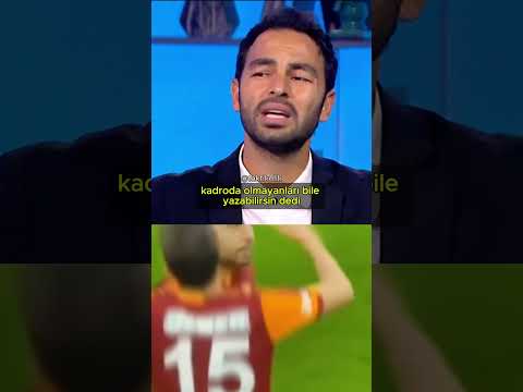 Selçuk İnan'ın takımı dizme anısı