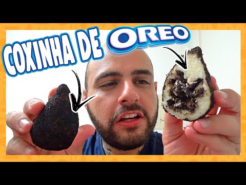 PROVEI UMA COXINHA DE OREO FEITA POR ALGUÉM ESPECIAL | Provando Delivery's
