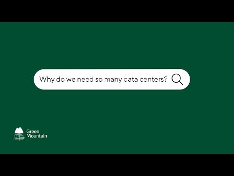 Why do we need so many data centers?