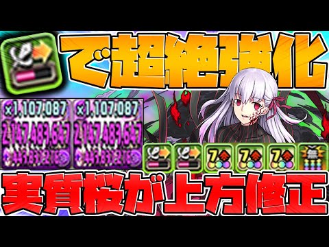 【50%以上強化】仕様変更で実質強化！？間桐桜が超強くなってるｗｗｗｗ【パズドラ】