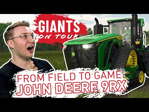 GIANTS On Tour - Recording JohnDeere 9RX | Farming Simulator 25