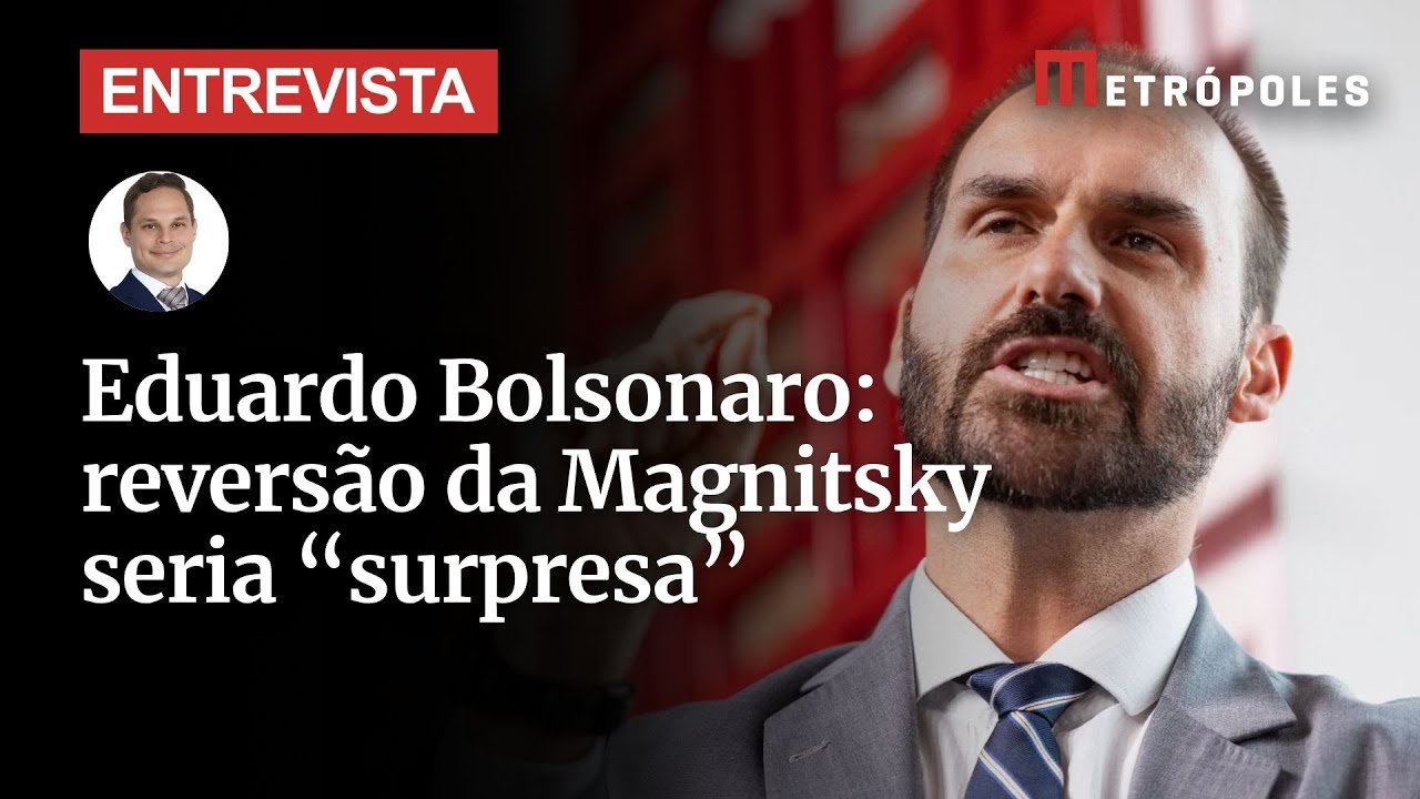 Eduardo Bolsonaro afirma que Moraes “dificilmente” terá a Magnitsky revertida