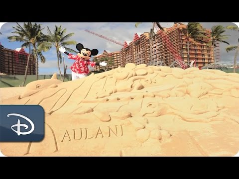 Sand Sculpture Time-Lapse | Aulani Resort & Spa - UC1xwwLwm6WSMbUn_Tp597hQ