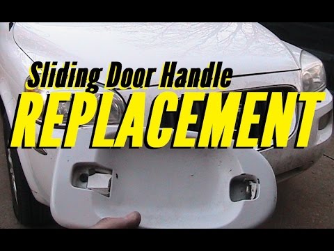 Sliding Door Panel Removal & Handle Replacement - Buick Terraza - UC92HE5A7DJtnjUe_JYoRypQ