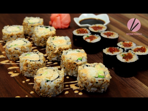 Asian at Home | Spicy Tuna & California Rolls - UCIvA9ZGeoR6CH2e0DZtvxzw