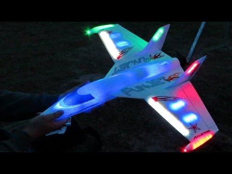 FUNJET RC PLANE NIGHT FLYING / NACHTFLUG / Model sports meeting Damelang 2015 *1080p60fpsHD* - UCH6AYUbtonG7OTskda1_slQ