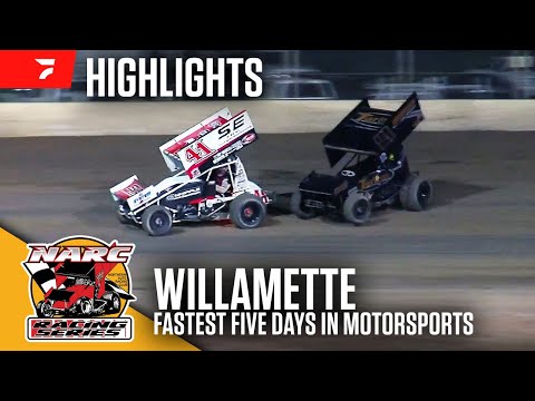 NARC 410 Sprints at Willamette Speedway 6/14/25 | Highlights - dirt track racing video image