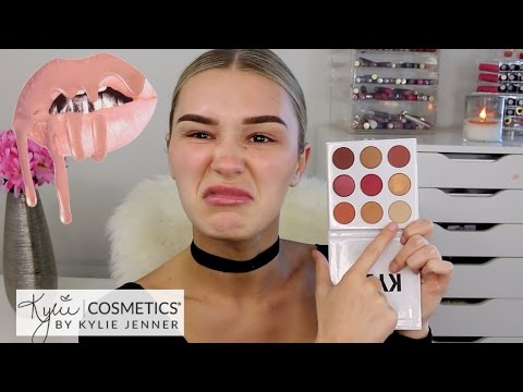 Kylie Jenner The Burgundy Palette | FIRST IMPRESSION & SWATCHES - UCPG6A5tNaPfv2SRNW2beq5Q