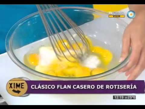 Clásico flan casero de rotisería - UCb8W2JPNwMtV4xA0LFb3LUw