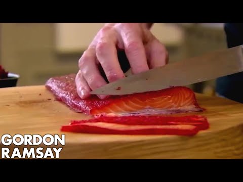 Beetroot Cured Salmon | Gordon Ramsay - UCIEv3lZ_tNXHzL3ox-_uUGQ